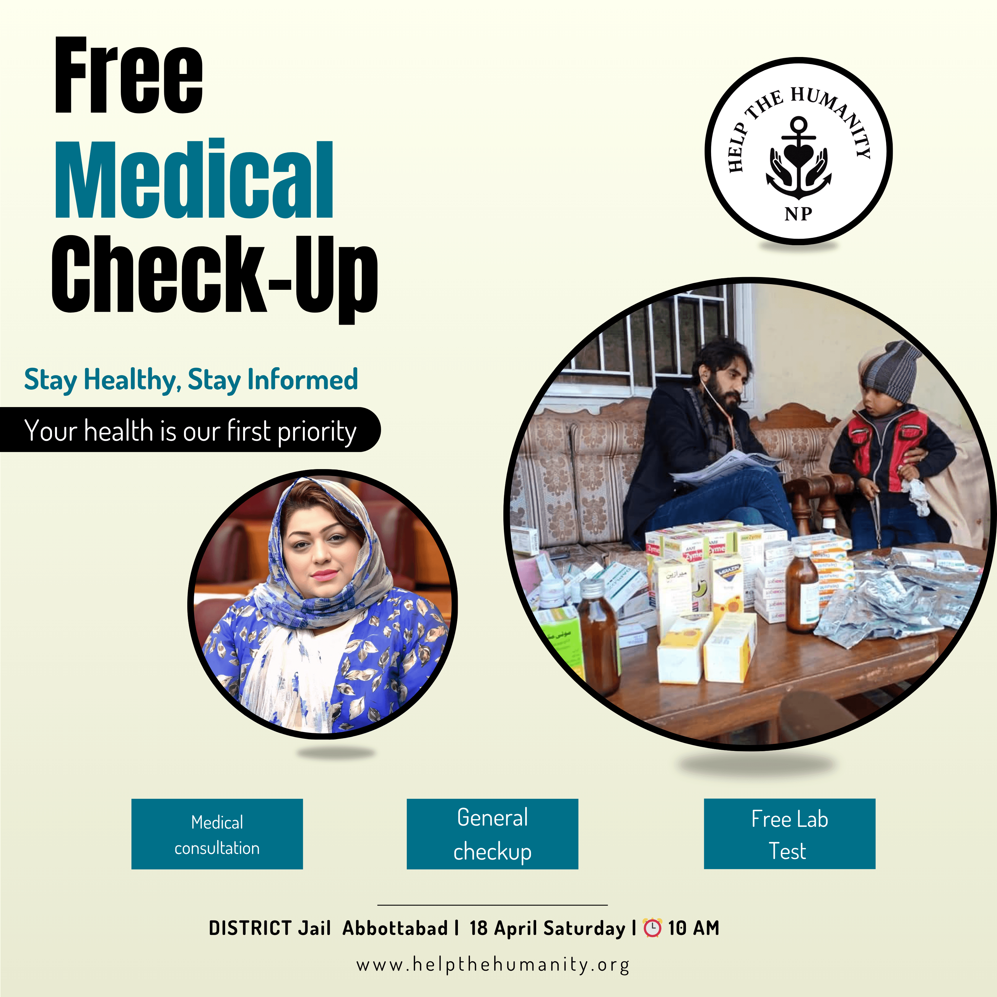 Free Medical Camp - Dr Shaista Khan